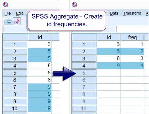 SPSS Aggregate SPSS Aggregate