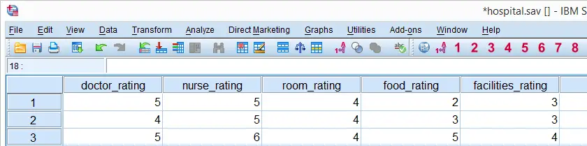 SPSS Data Hospital